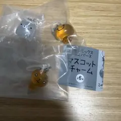 サンエックス　めじるしアクセサリー　こげぱん モノクロブー(しろ) みかんぼうや
