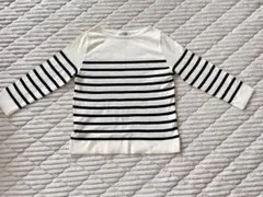 ナノユニバース ボーダートップス 長袖 サイズ38 春秋 カットソー