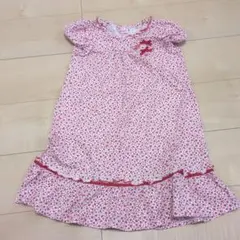 MIKI HOUSE 花柄ワンピース130cmのサムネイル