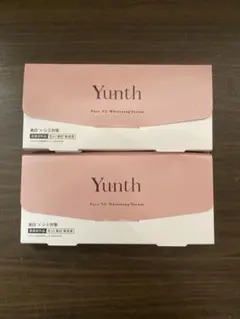 新品　未使用　Yunth 薬用ホワイトニングエッセンス PVC a 2箱セット