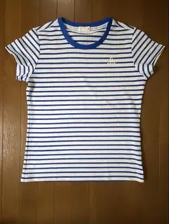 le coq sportif ストライプ半袖Tシャツ