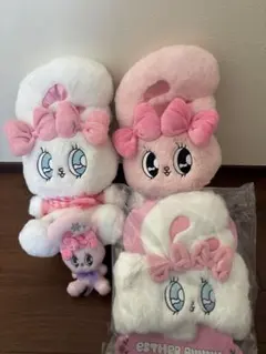 M*h様 エスターバニー　ホリデーマフラー　BIGぬいぐるみ　ヘアバンド　マスコ