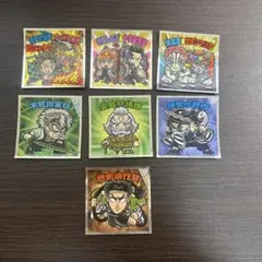 鬼滅の刃マン　無限城編　ビックリマンシールコラボ 7枚セット