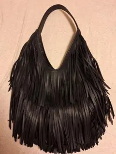 ZARA　フリンジバッグ