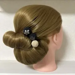 ころころ髪飾り　和玉髪飾り　巻玉髪飾り