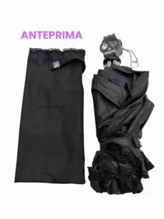 【最終値下げ】未使用★ANTEPRIMA (アンテプリマ)折りたたみ傘　黒のサムネイル