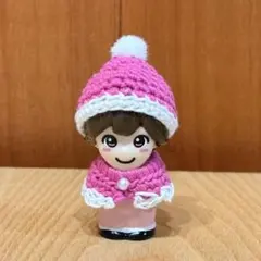 なにわ男子　指人形　クリスマス　サンタ帽子　衣装　服　ピンク