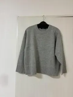 グレー ニットセーター Fサイズ