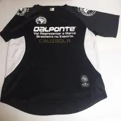 ○ DALPONTE ダウポンチ CRUZBOLA Tシャツ ブラック