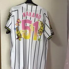 阪神タイガース 中野拓夢 直筆サイン入りシャツ 2025 沖縄キャンプ限定