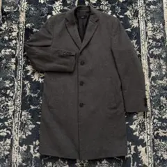 MUJILabo カシミヤ混ショートステンカラーコート - メルカリ