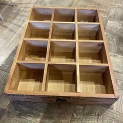 ダルトン12 PARTITION WOODEN BOX H65