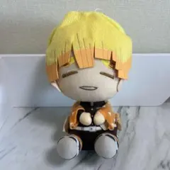 ぬいぐるみ善逸（鬼滅の刃）ストラップ付き