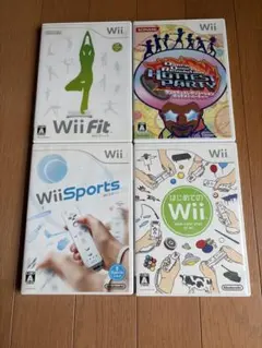 Wiiソフト4本セット