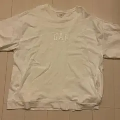 GAP ロゴ クルーネック スウェット ホワイト XLサイズのサムネイル