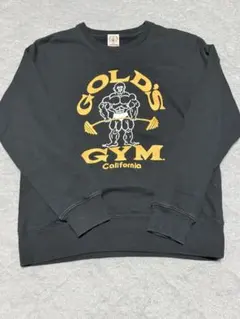 【美品】ゴールドジム スウェット トレーナー Mサイズ ブラック カリフォルニアのサムネイル