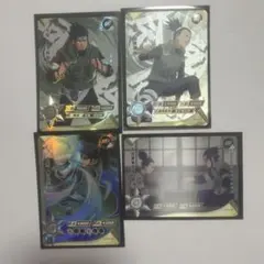 ミラクルバトルカードダスNARUTO シカマル チョウジ アスマ SR3枚
