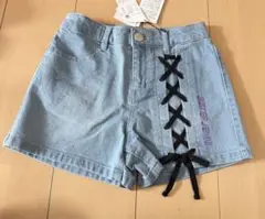 SISTER JENNI レースアップハーフパンツ L