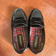 21.0cm Romantico ブラック ローファー