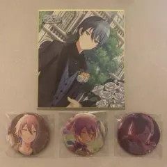 プロセカ まとめ売り 色紙 缶バッジ 青柳冬弥 神代類 白石杏