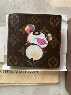 廃盤・限定品【ルイヴィトン】 村山隆コラボ 折り財布 パンダ