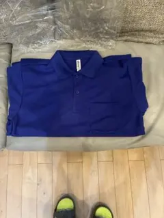 2枚セット‼️glimmer ポロシャツ 330-AVP ブルー Mのサムネイル