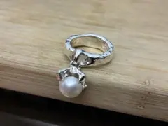 silver 925 e.m. 13号 揺れるパール リング 指輪 silver 925 e.m. 13号 揺れるパール リング 指輪 - メルカリ