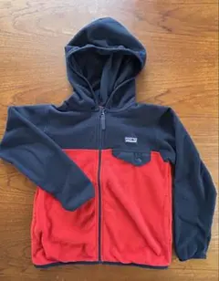 patagonia フリースジャケット XS ネイビー/レッド