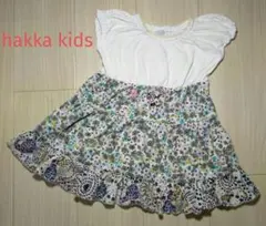 hakka kids ハッカキッズ　ドッキングワンピース　80 花柄のサムネイル
