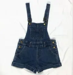 オーバーオール 130センチ ショート丈