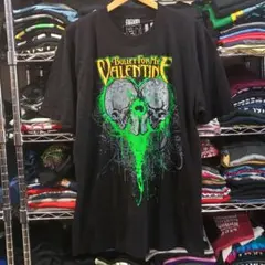 バレットフォーマイバレンタイン 両面プリント バンドＴシャツ L