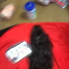 ロングカール　ハーフウィッグのサムネイル