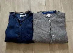 UNIQLO INES DE LA FRESSANGE 七分袖シャツ２枚セット