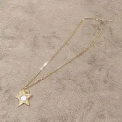 ダンスウィズドラゴン　星型ペンダント ネックレス 　マーカー　クリスタル付き