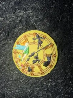 ピーターパン　ティンカーベル　ディズニー　刺繍缶バッジ　2