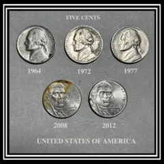 2025年最新】アメリカ合衆国 5セントの人気アイテム - メルカリ