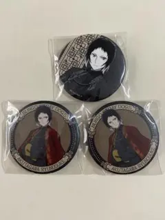 文豪ストレイドッグス ベースヤードトーキョー 缶バッジ 芥川龍之介