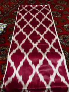 IB2. 烏茲別克斯坦直輸 手織竹製 絣・伊卡特