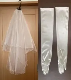 ウェディングベール&グローブ