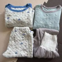 西松屋　キルトパジャマ　2点セット