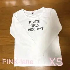 PINK-latte 白ロンT XSのサムネイル