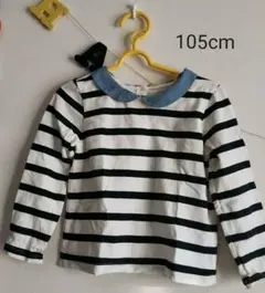 【105】 ベビーギャップ　ボーダー ロンT 長袖　ストライプ
