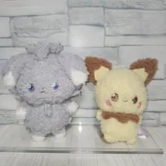 ポケピース　ぬいぐるみマスコット　ニャスパー　ピチュー