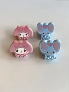 中古品　マイメロディ　ヘアクリップ　ミニ