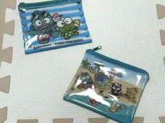 スシロー はぴだんぶい サンリオ クリアポーチ