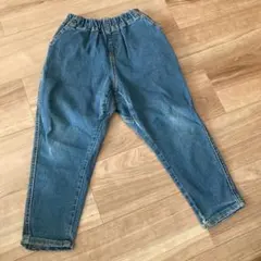 デニムブルー ゴムウエストパンツ 120