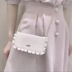 evelyn ビジュースカートピンク