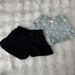【2点セット‼️】アプレレクール フリル付きショートパンツ 80