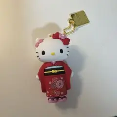 ハローキティ展 シークレット マスコットチャーム A 着物 キティ