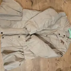 Petit main ベージュ ダウンコート 120